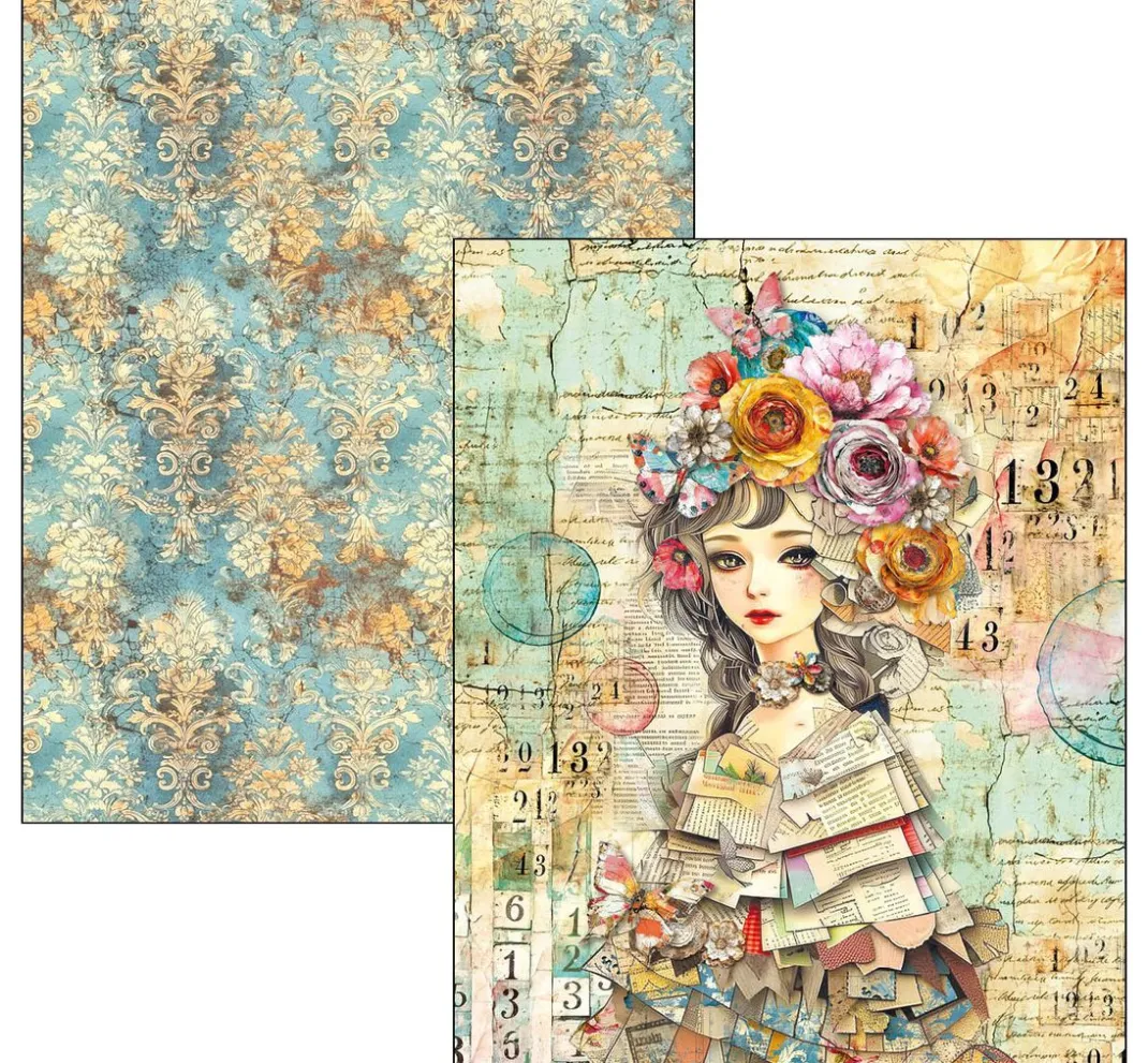 Ciao Bella Scrapbooking|Papier-Bastelsets>Mixed Media Book