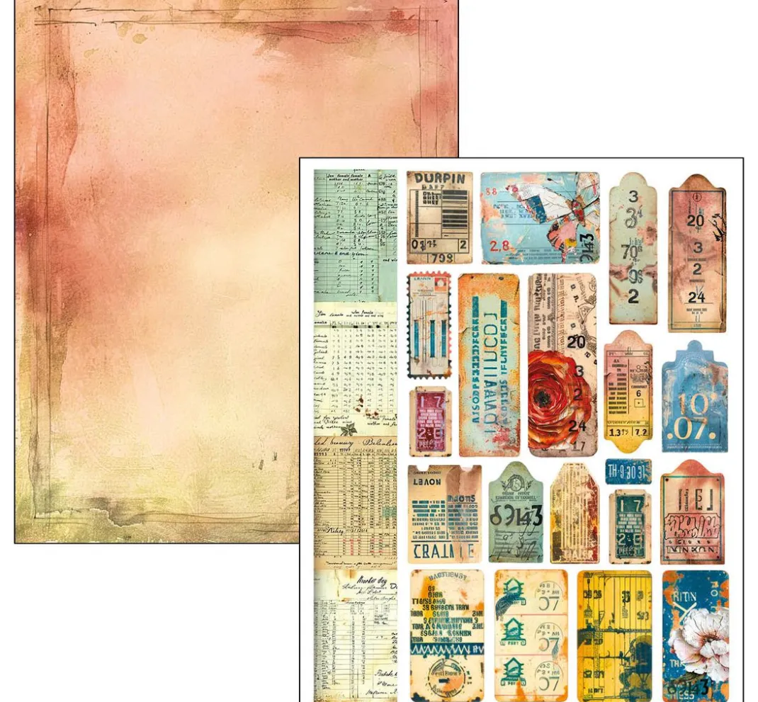 Ciao Bella Scrapbooking|Papier-Bastelsets>Mixed Media Book