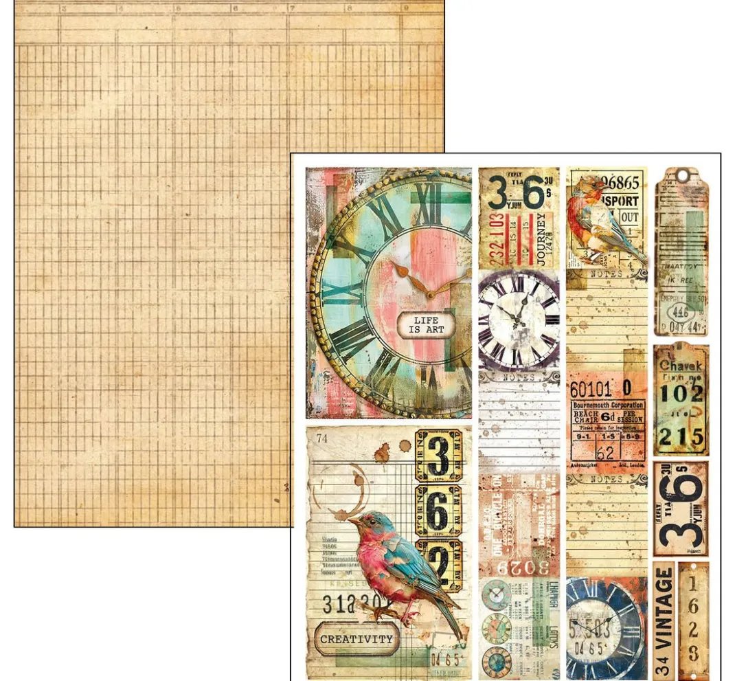 Ciao Bella Scrapbooking|Papier-Bastelsets>Mixed Media Book