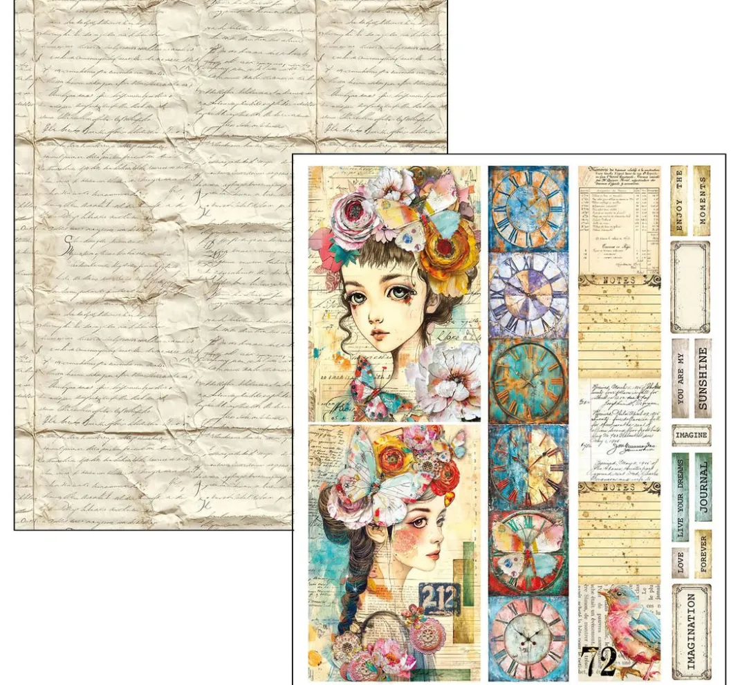 Ciao Bella Scrapbooking|Papier-Bastelsets>Mixed Media Book