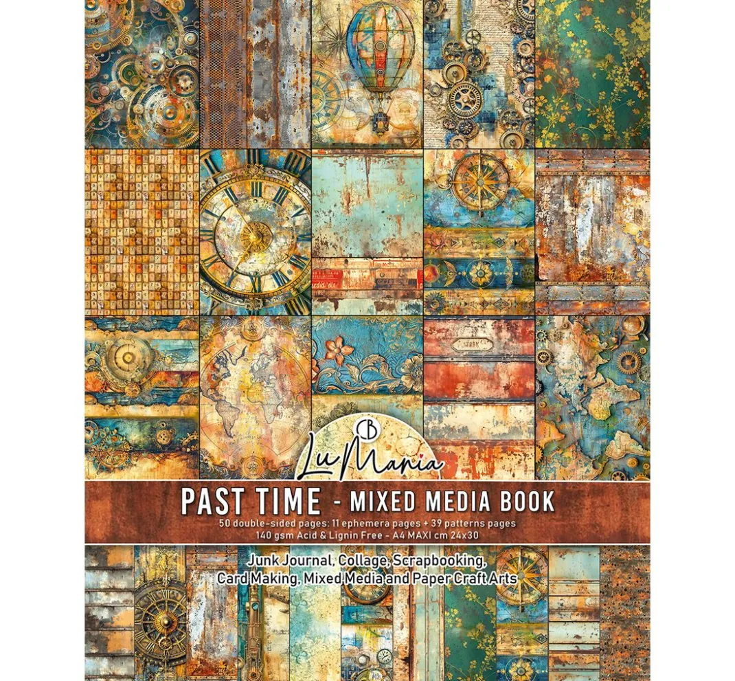 Ciao Bella Scrapbooking|Papier-Bastelsets>Mixed Media Book