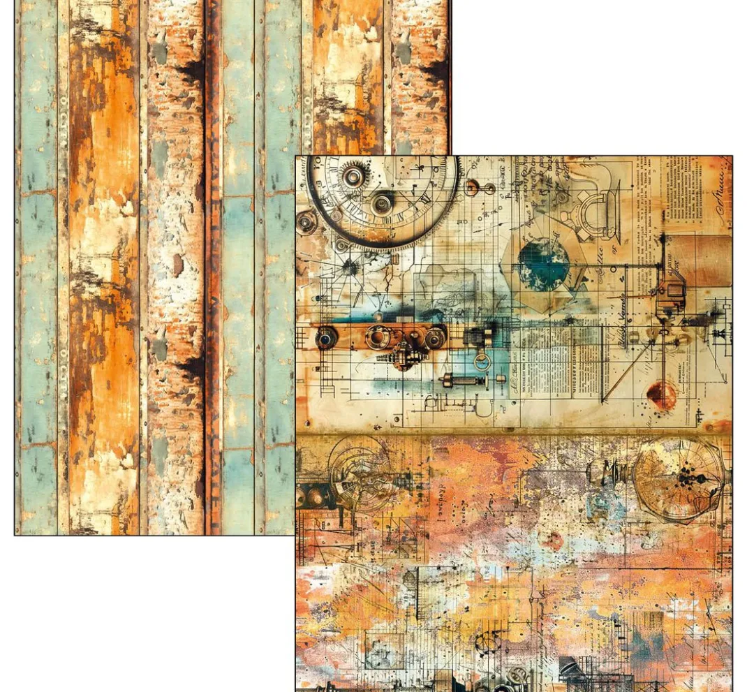 Ciao Bella Scrapbooking|Papier-Bastelsets>Mixed Media Book