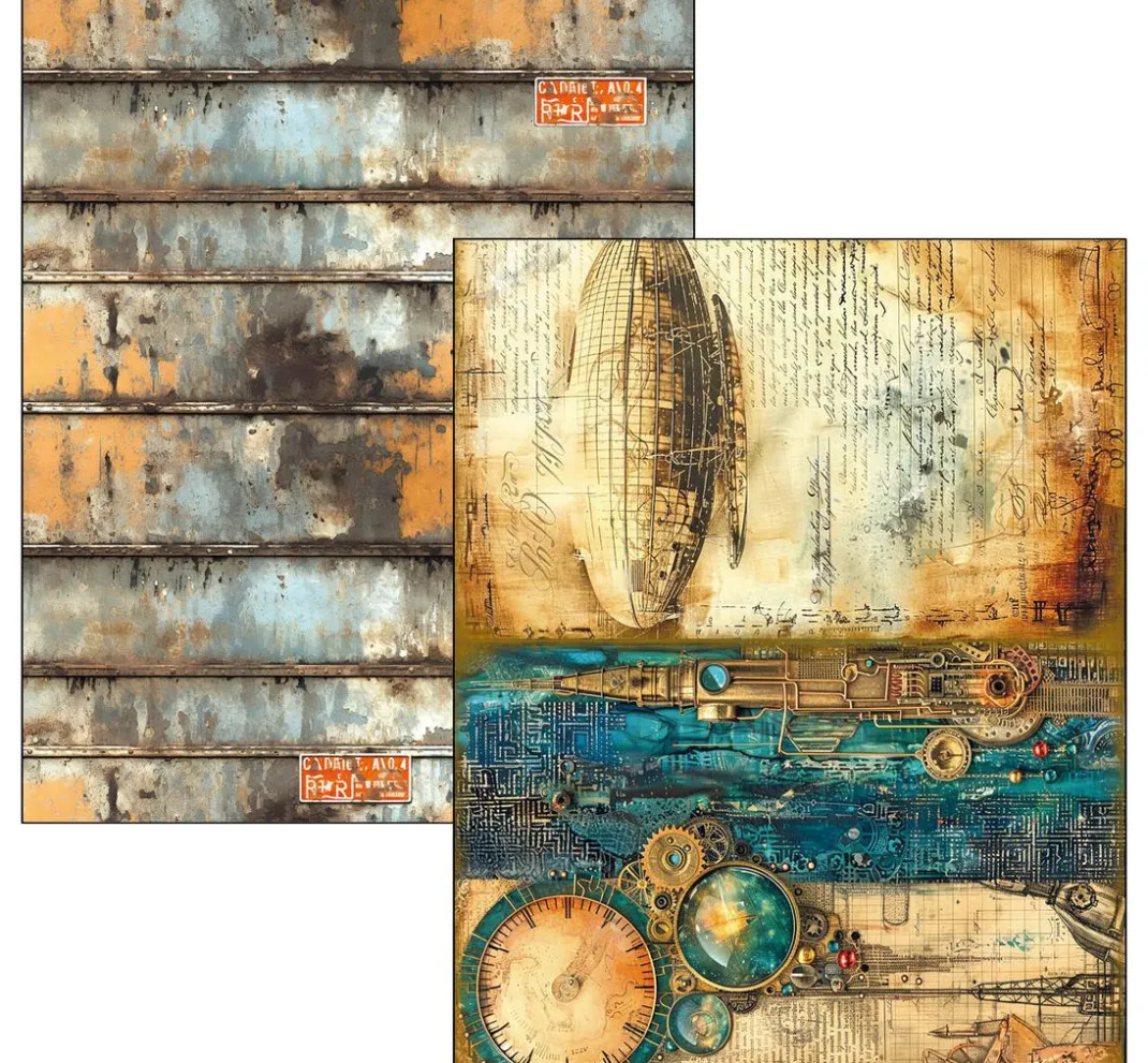 Ciao Bella Scrapbooking|Papier-Bastelsets>Mixed Media Book