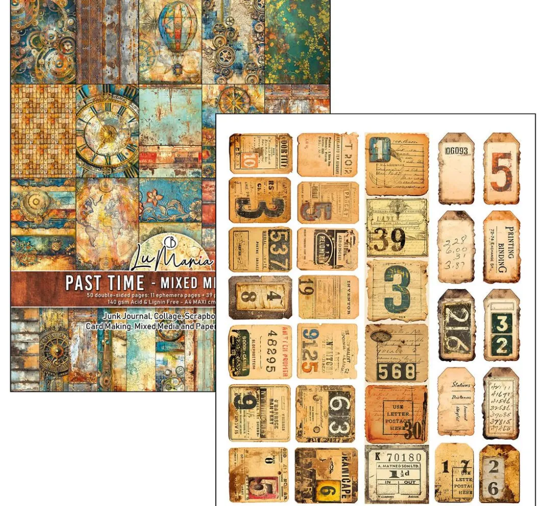Ciao Bella Scrapbooking|Papier-Bastelsets>Mixed Media Book
