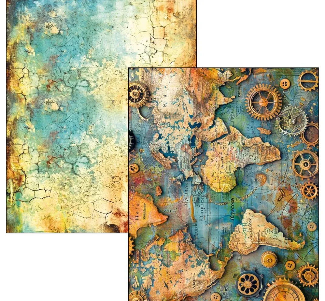 Ciao Bella Scrapbooking|Papier-Bastelsets>Mixed Media Book