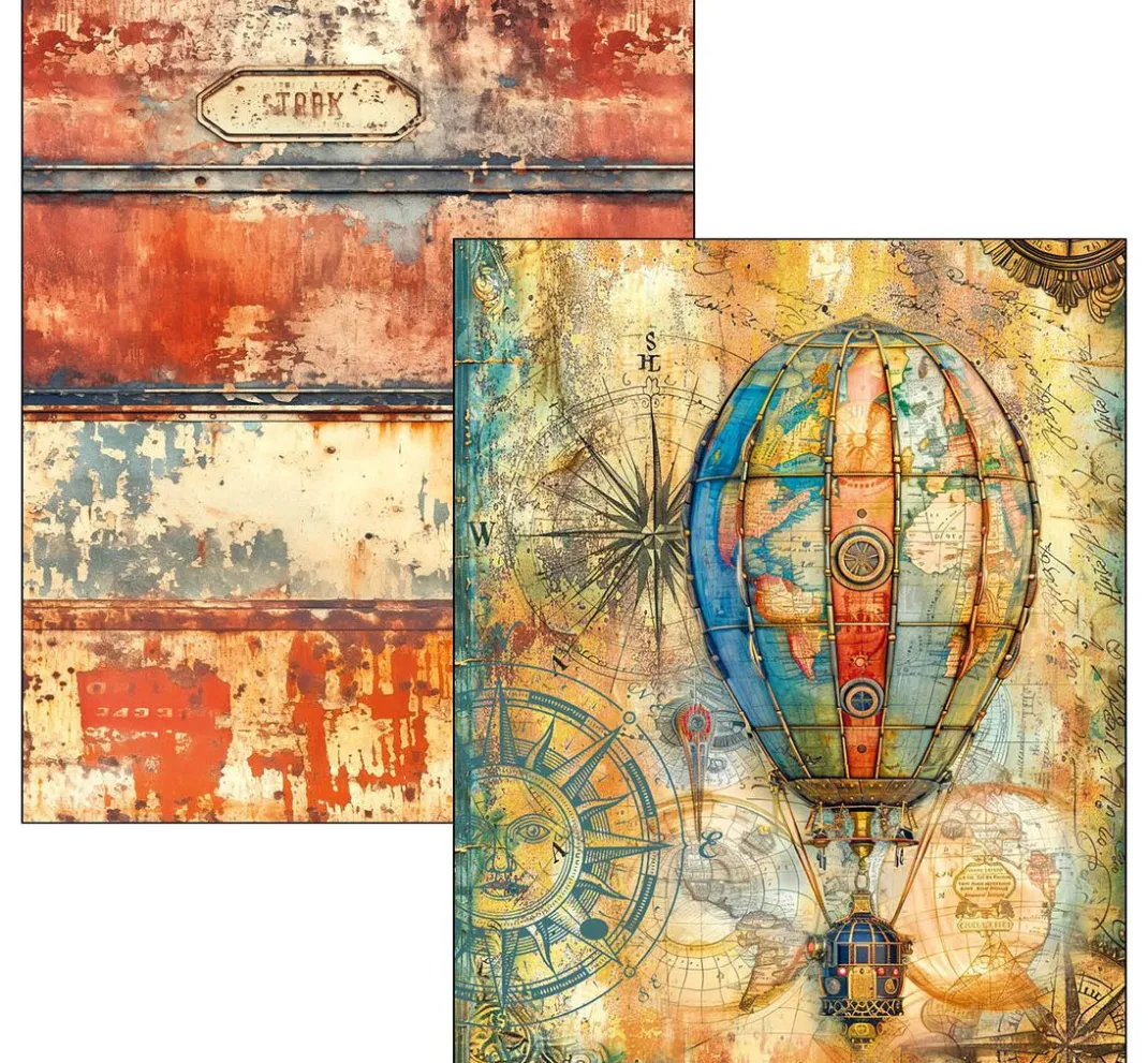 Ciao Bella Scrapbooking|Papier-Bastelsets>Mixed Media Book