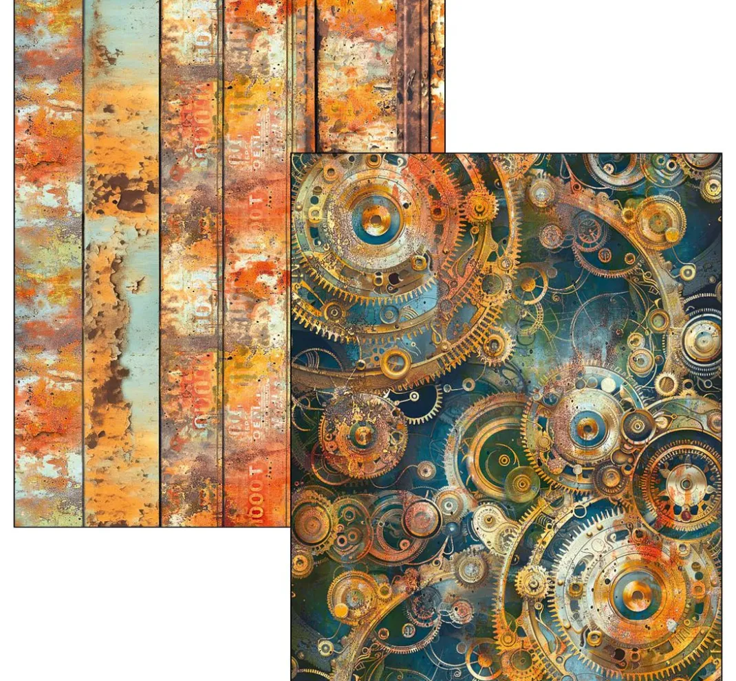 Ciao Bella Scrapbooking|Papier-Bastelsets>Mixed Media Book