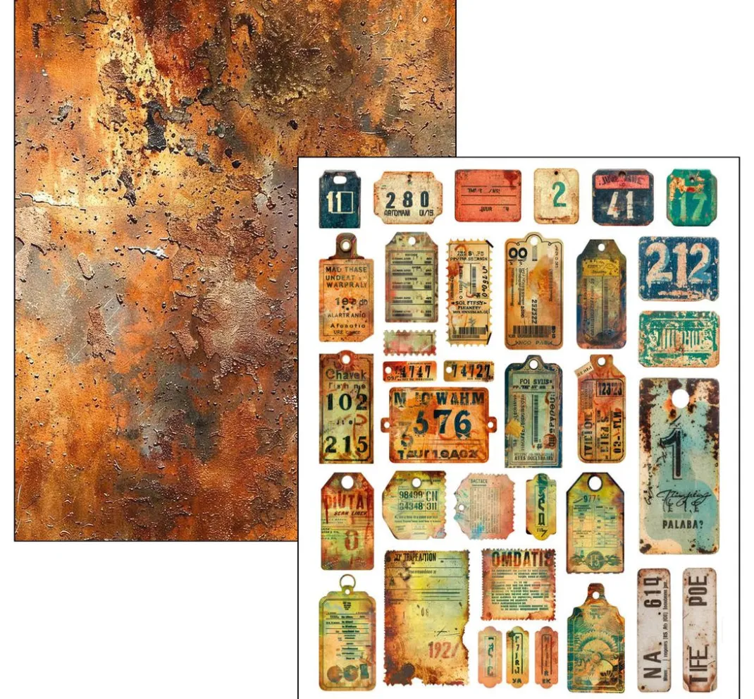 Ciao Bella Scrapbooking|Papier-Bastelsets>Mixed Media Book