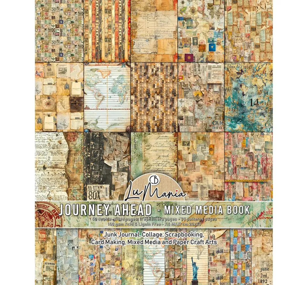 Ciao Bella Scrapbooking|Papier-Bastelsets>Mixed Media Book