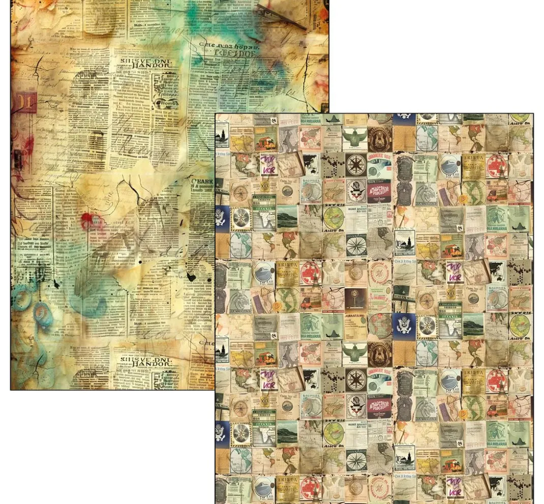 Ciao Bella Scrapbooking|Papier-Bastelsets>Mixed Media Book
