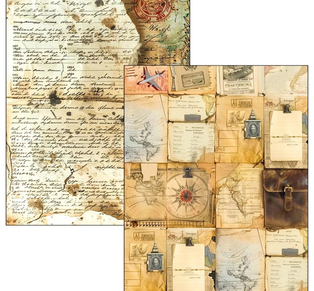 Ciao Bella Scrapbooking|Papier-Bastelsets>Mixed Media Book