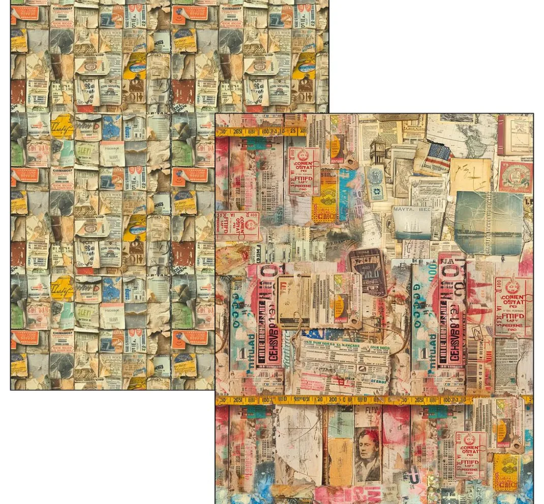 Ciao Bella Scrapbooking|Papier-Bastelsets>Mixed Media Book