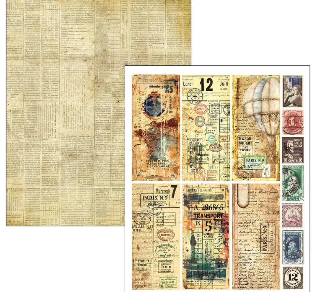 Ciao Bella Scrapbooking|Papier-Bastelsets>Mixed Media Book