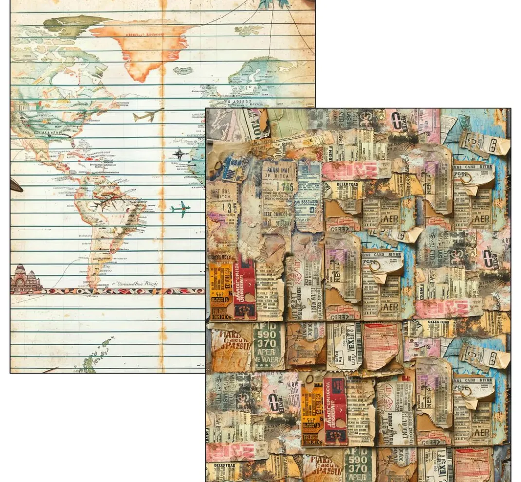 Ciao Bella Scrapbooking|Papier-Bastelsets>Mixed Media Book