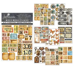 Ciao Bella Farb- & Motivblöcke|Scrapbooking>Mixed Media Sticker Set