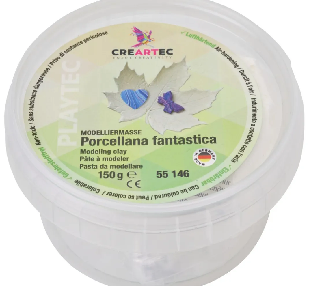 Kinder CREARTEC Modelliermasse|Modelliermassen>Modelliermasse "Porcellana fantastica"