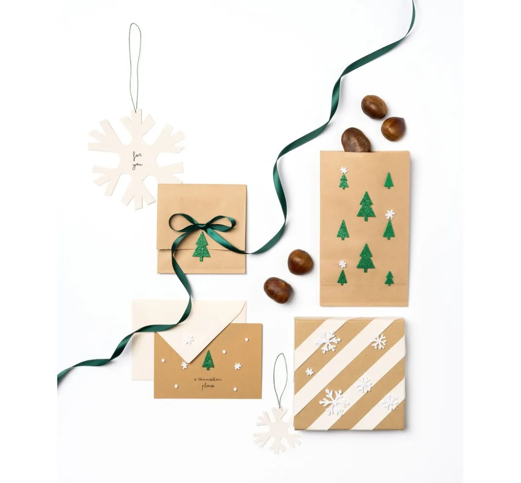 folia Sticker & Klebebänder|Scrapbooking>Moosgummi Glitter-Sticker