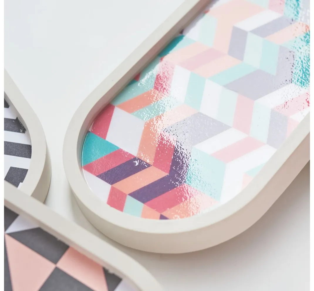 folia Farb- & Motivblöcke|Scrapbooking>Motivblock "GEOMETRIE"