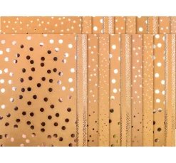 Rico Design Spezialpapier & -Karton|Kraftpapier & -Karton>Motivblock "Kraftpapier Hot Foil"
