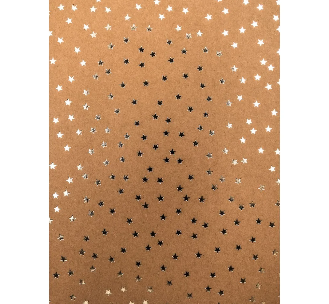 Rico Design Spezialpapier & -Karton|Kraftpapier & -Karton>Motivblock "Kraftpapier Hot Foil"