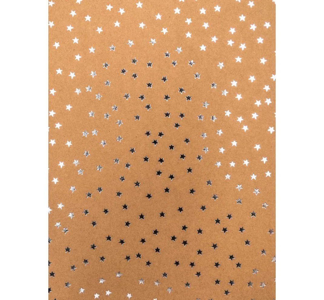 Rico Design Spezialpapier & -Karton|Kraftpapier & -Karton>Motivblock "Kraftpapier Hot Foil"
