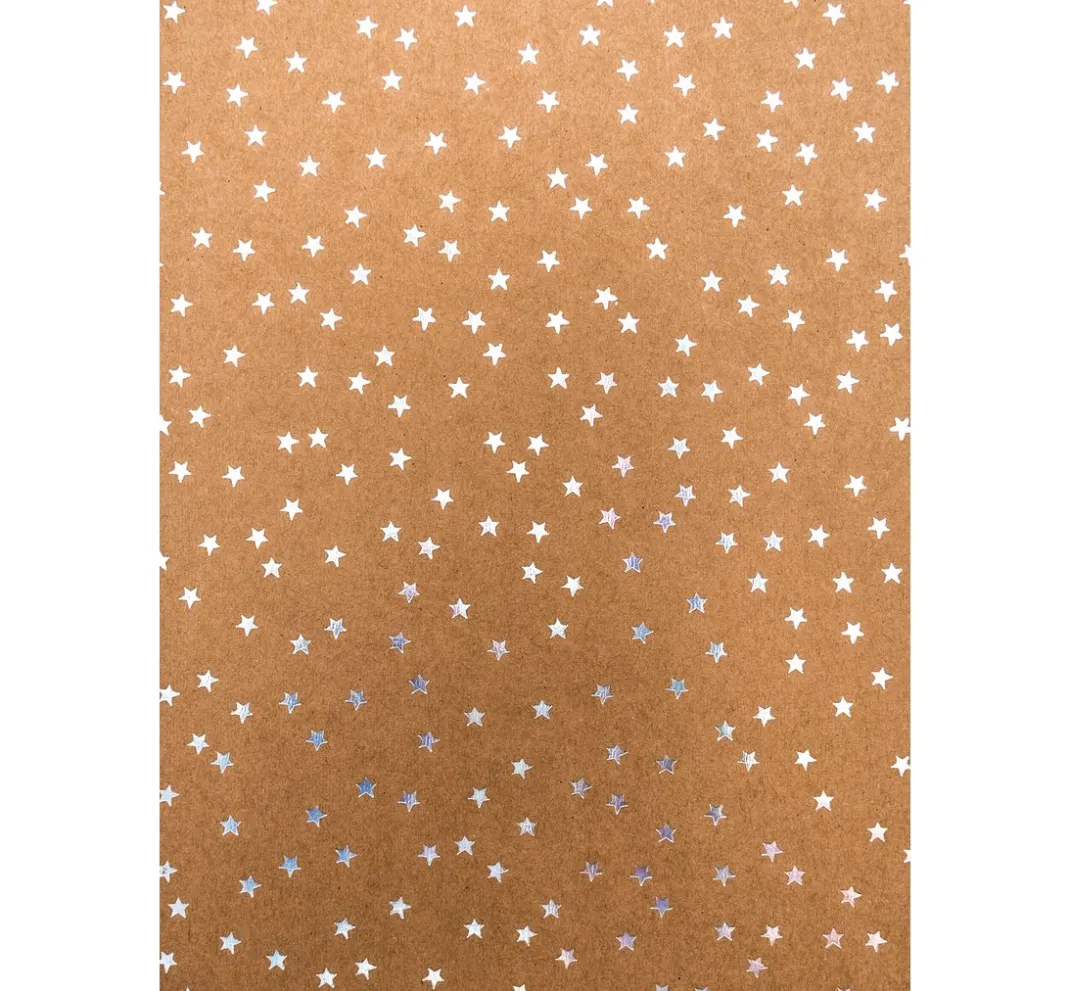Rico Design Spezialpapier & -Karton|Kraftpapier & -Karton>Motivblock "Kraftpapier Hot Foil"