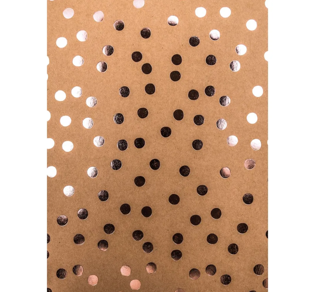 Rico Design Spezialpapier & -Karton|Kraftpapier & -Karton>Motivblock "Kraftpapier Hot Foil"