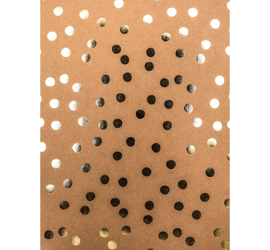 Rico Design Spezialpapier & -Karton|Kraftpapier & -Karton>Motivblock "Kraftpapier Hot Foil"