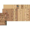 folia Kraftpapier & -Karton|Farb- & Motivblöcke>Motivblock "Kraftpapier Xmas"