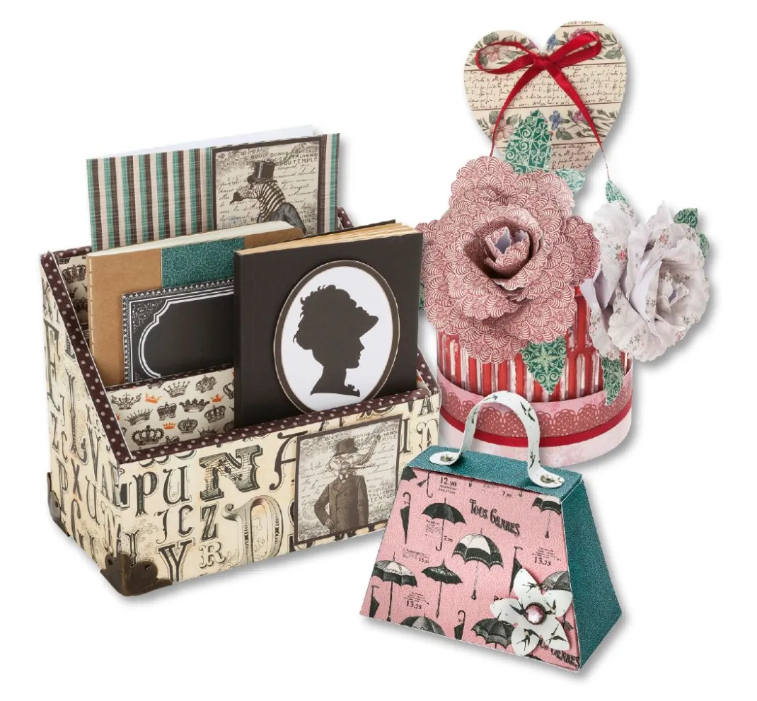 folia Farb- & Motivblöcke|Scrapbooking>Motivblock "Vintage II"
