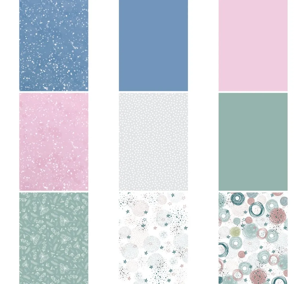 MarpaJansen Farb- & Motivblöcke|Scrapbooking>Motivbogen-Sortiment "Winterdream"