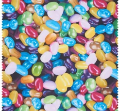 VBS Marktplatz Stoff Meterware|Dekostoff>Motiv-Dekostoff "Candy Drops"
