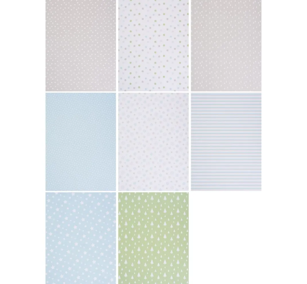 URSUS Tonpapier & Fotokarton>Motiv-Fotokarton "Frosty Blue"