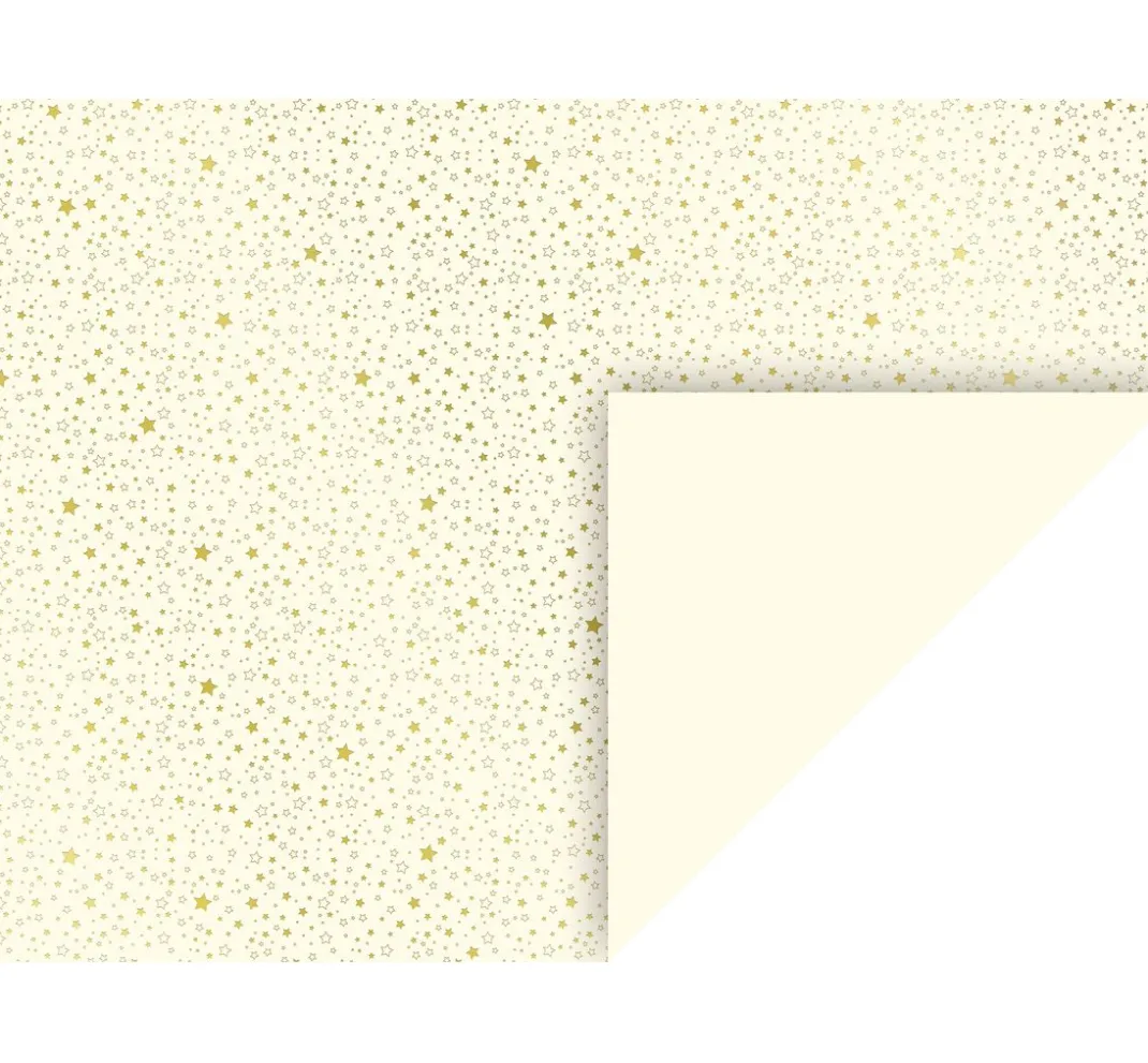 Kinder Heyda Papier|Tonpapier & Fotokarton>Motivkarton "Golden Stars"