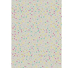 Kinder MarpaJansen Kraftpapier & -Karton|Papier>Motivkarton "Grey Line", Regenbogen Punkte