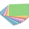 Kinder folia Papier>Motivkarton "Streifen, klein"