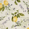 VBS Marktplatz Stoff Meterware|Textilien>Motiv-Stoff Leinenoptik "Citrus"