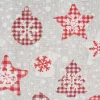 VBS Marktplatz Stoff Meterware|Weihnachtsstoffe>Motiv-Stoff Leinenoptik "Country Christmas"