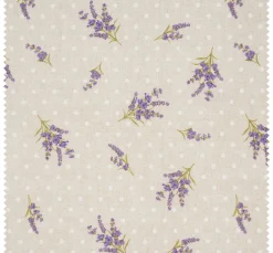 VBS Marktplatz Dekostoff|Stoff Meterware>Motiv-Stoff Leinenoptik "Provence"