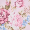 VBS Marktplatz Patchworkstoffe|Stoff Meterware>Motiv-Stoff Leinenoptik "Rakel-Rose"