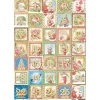 Ciao Bella Decoupage|Seidenpapier & Strohseide>Motiv-Strohseide "Adventskalenderzahlen"