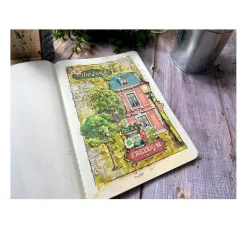 Stamperia Seidenpapier & Strohseide|Decoupage>Motiv-Strohseide "Art of Travelling"