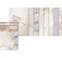 Stamperia Decoupage|Seidenpapier & Strohseide>Motiv-Strohseide Backgrounds "Quiet Days"