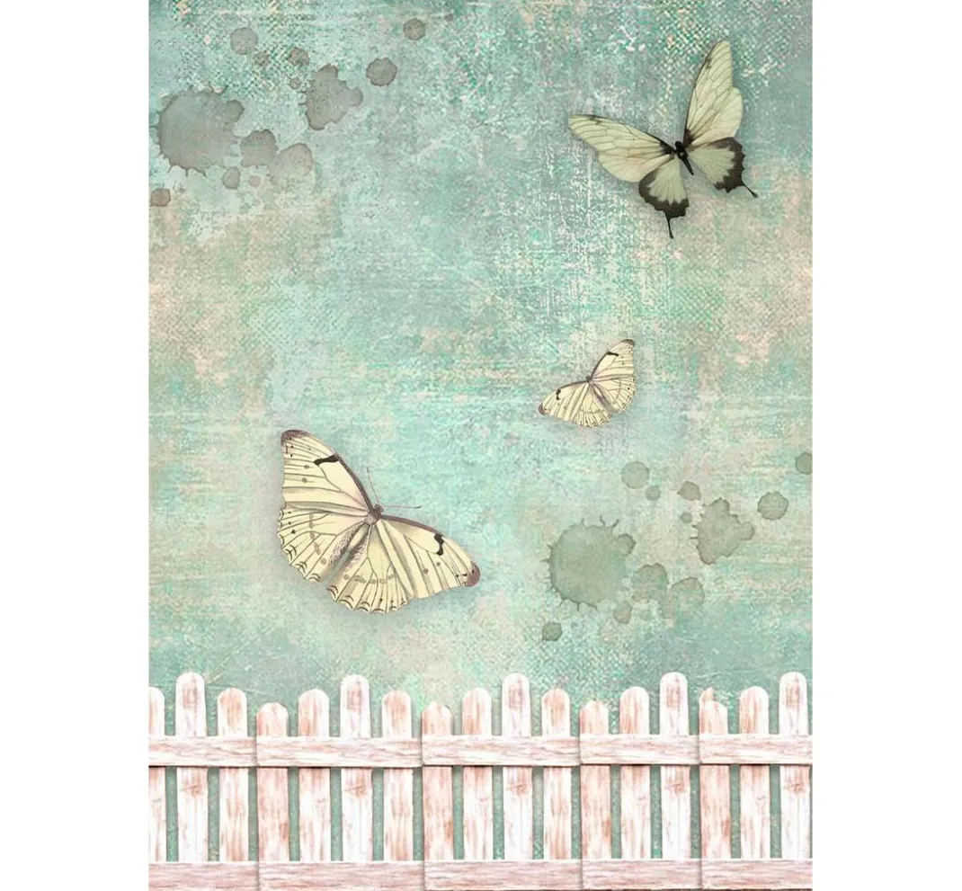 Stamperia Decoupage|Seidenpapier & Strohseide>Motiv-Strohseide Backgrounds "House of Roses"
