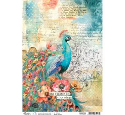 Ciao Bella Decoupage|Seidenpapier & Strohseide>Motiv-Strohseide "Be Yourself"