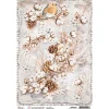 Ciao Bella Decoupage|Seidenpapier & Strohseide>Motiv-Strohseide "Blüten im Winter"