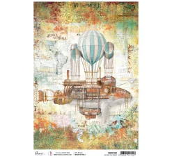 Ciao Bella Decoupage|Seidenpapier & Strohseide>Motiv-Strohseide "Coral Reef - Around the Seawold"