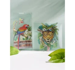 Stamperia Decoupage|Seidenpapier & Strohseide>Motiv-Strohseide "Jaguar"