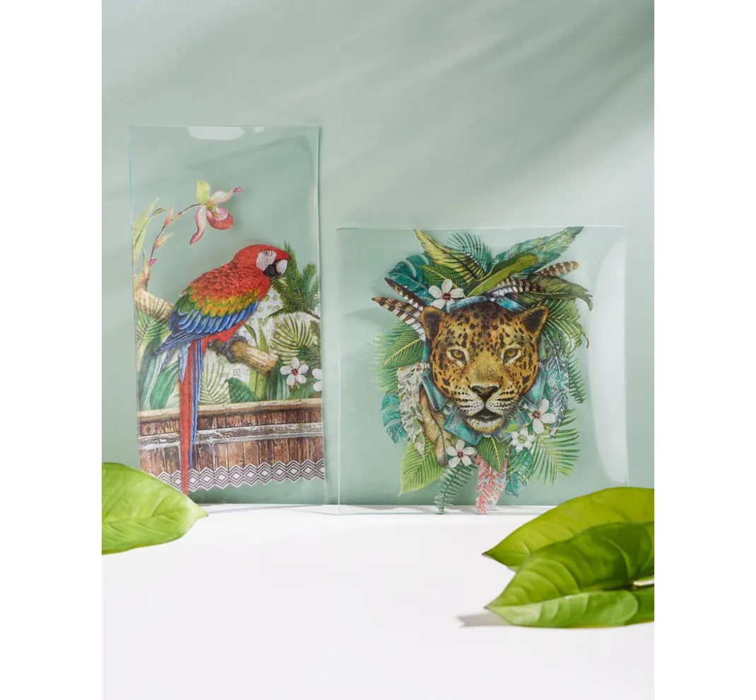 Stamperia Decoupage|Seidenpapier & Strohseide>Motiv-Strohseide "Jaguar"