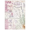 Stamperia Decoupage|Seidenpapier & Strohseide>Motiv-Strohseide "Lavendelduft"